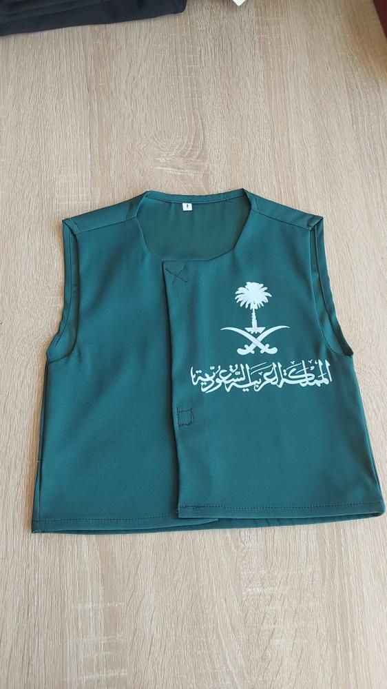 سديري اليوم الوطني أخضر – موديل جديد للجنسين أولاد وبنات