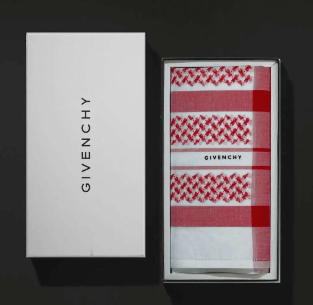 شماغ جفنشي أحمر أصلي – الإصدار الجديد. بتصميم فاخر ودرجة أولى