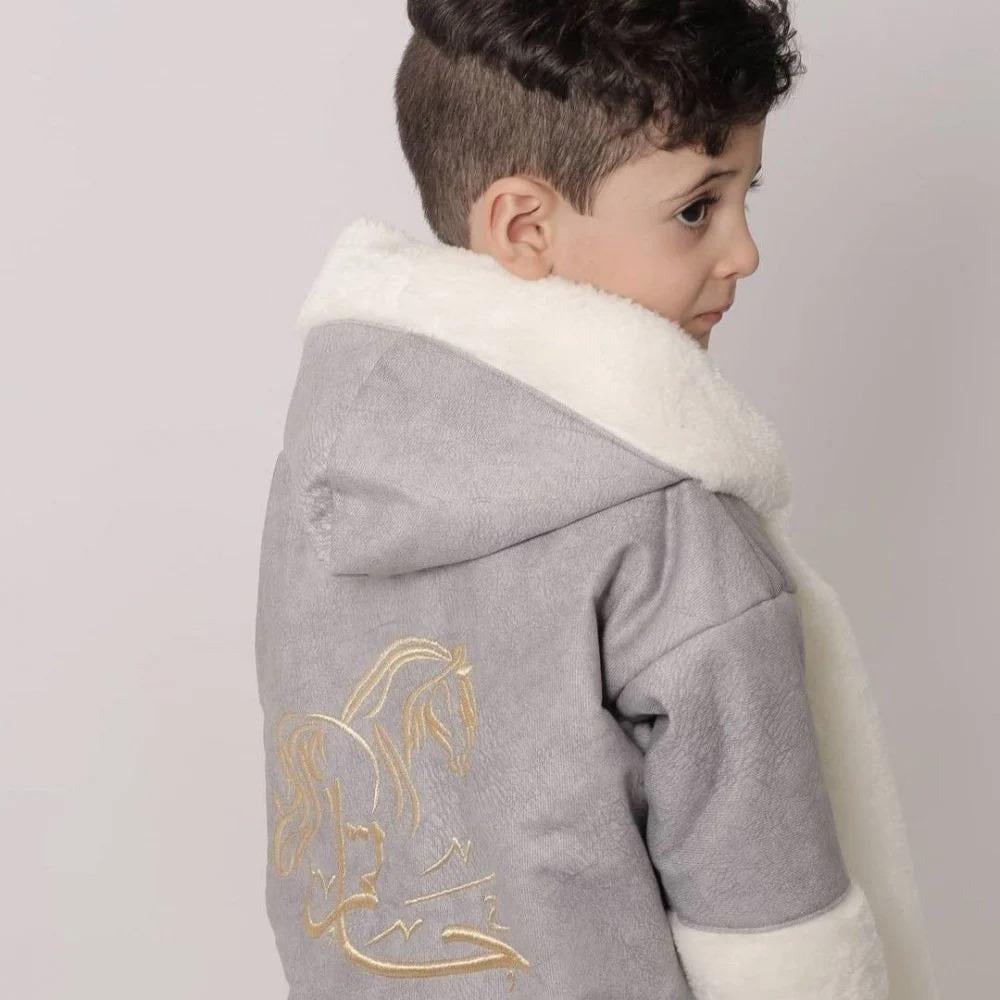 فروة أطفال شتوية فاخرة