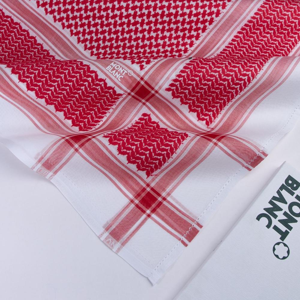 شماغ احمر فاتح البصمة جديد 2025