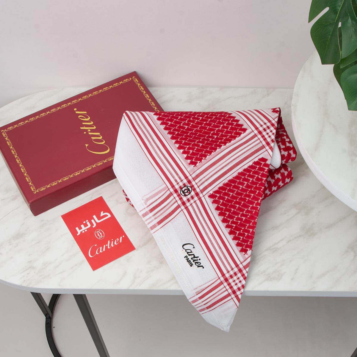 شماغ العيد 2026 من  كارتير أحمر أصلي -  مقاسات 55 58 60