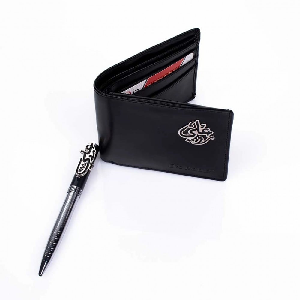 بوك وقلم مبطن بلاسم حسب الطلب