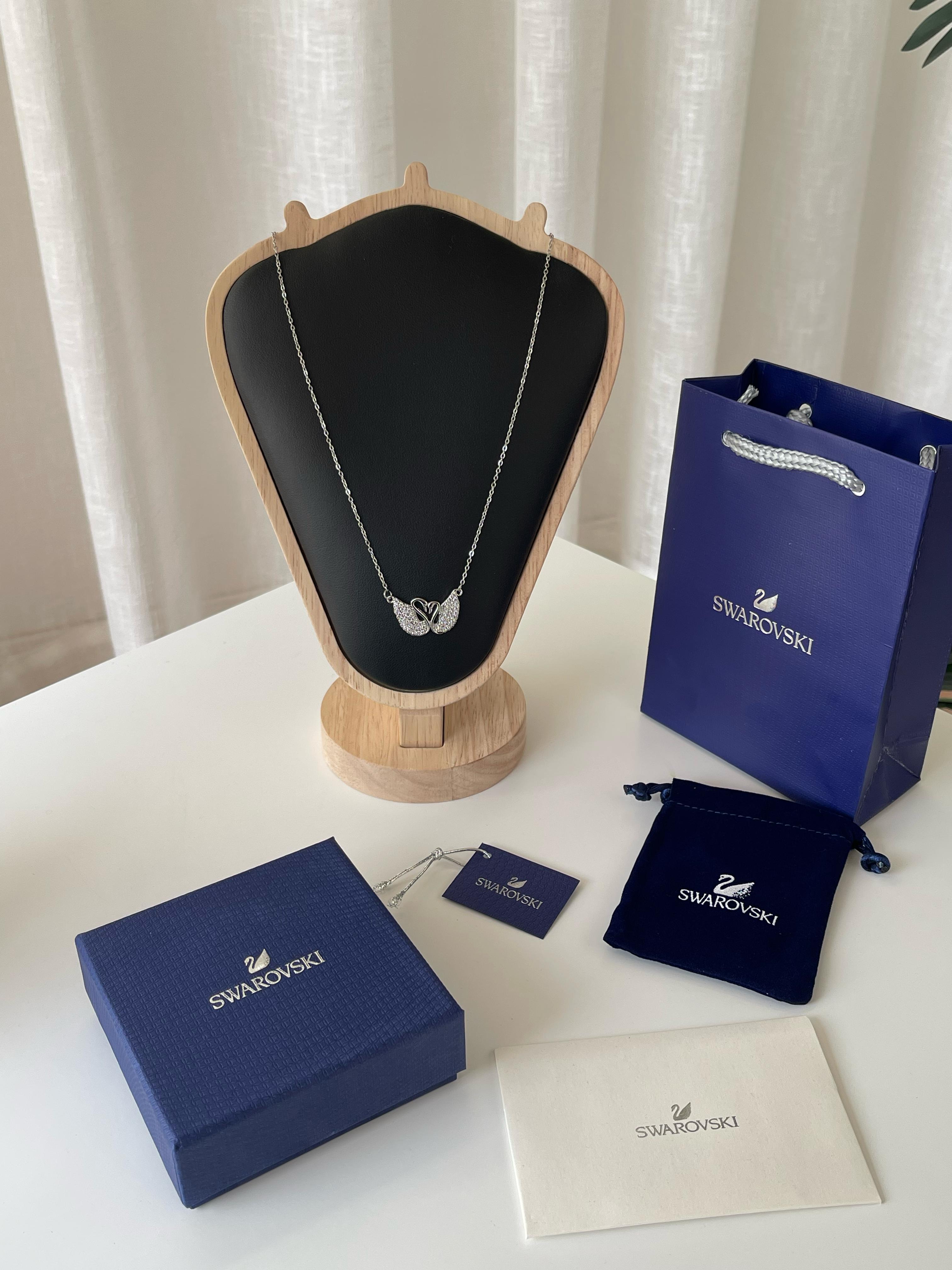 سلسال نسائي انيق سلسال عنق نسائي سوار فسكي