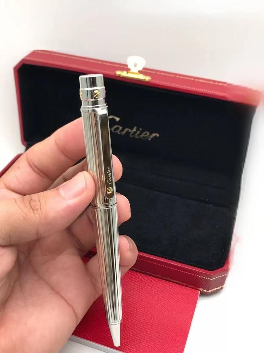 قلم كارتير سانتوس الأصلي رجالي - سعر قلم كارتير الأصلي الفضي | نايس بوكس
