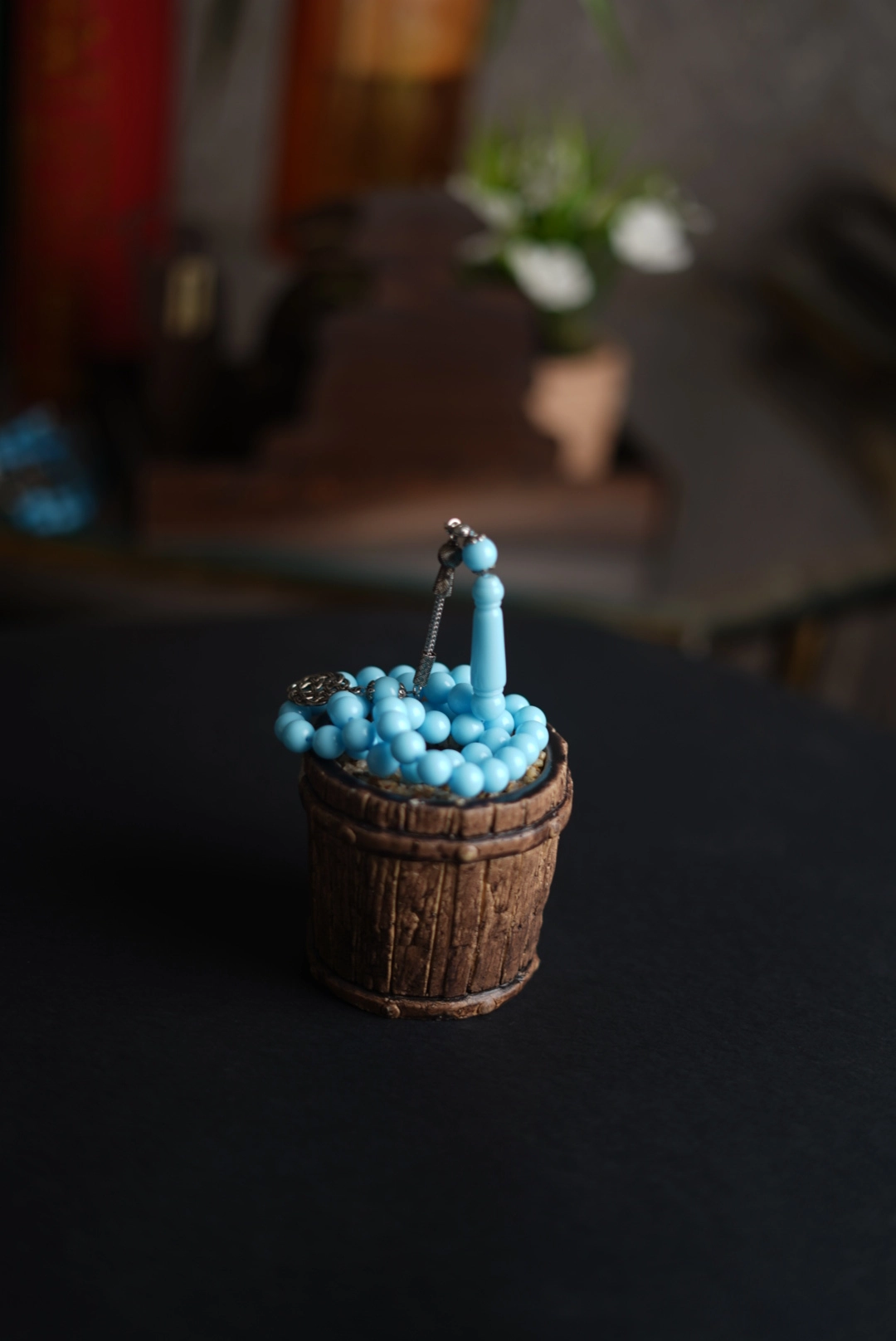 سبحة ملكية فاخرة باسمك – تصميم خاص وفخم يناسب أصحاب الذوق الرفيع