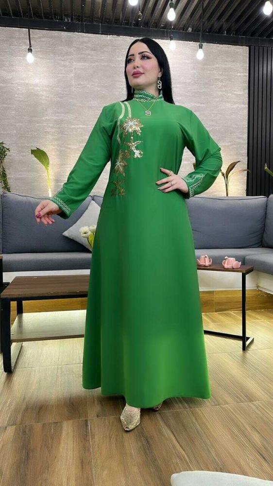 جلابية اليوم الوطني للنساء – تصميم مريح وأنيق للمناسبات الوطنية