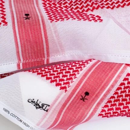 شماغ طويق ملكي أصلي – تصميم فاخر مستوحى من قوة طويق وأصالة الهوية السعودية