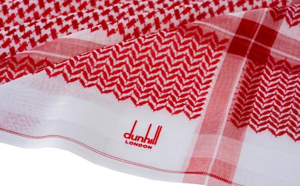 شماغ كلاسيكي ٢٠٢٦ - شماغ دنهل لندن أحمر فخم للعيد أصلي