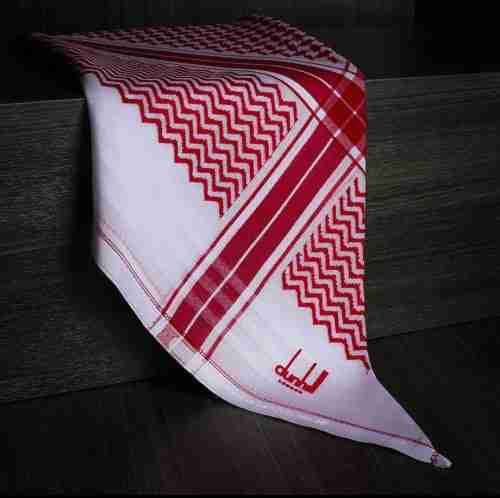 شماغ كلاسيكي ٢٠٢٦ - شماغ دنهل أحمر إنجليزي فخم للعيد أصلي