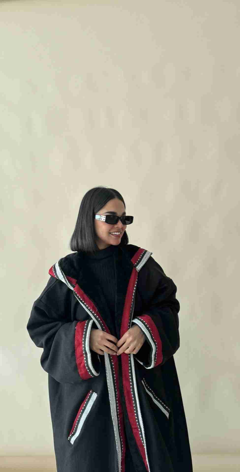 فروة نسائية سدو أسود